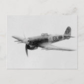 Hawker Typhoon Postkarte (Vorderseite)