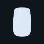 Hawkes Blue Solid Schlicht Color Minx Nagelkunst<br><div class="desc">Hawkes Blue gehört zur Farbfamilie Pastel Sky Blue. #d5e7fd</div>