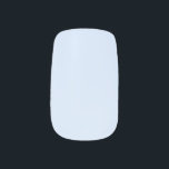 Hawkes Blue Solid Schlicht Color Minx Nagelkunst<br><div class="desc">Hawkes Blue gehört zur Farbfamilie Pastel Sky Blue. #d5e7fd</div>
