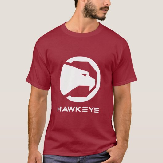 Hawkeye Logo-T-Shirt T-Shirt (Vorderseite)