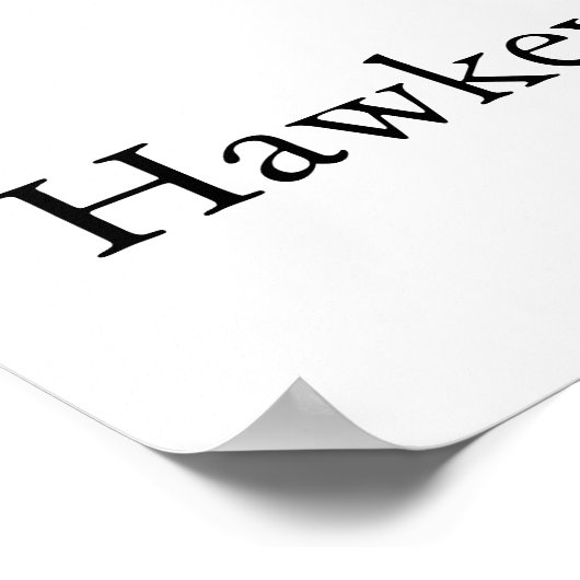 Hawkeyes Poster (Ecke)