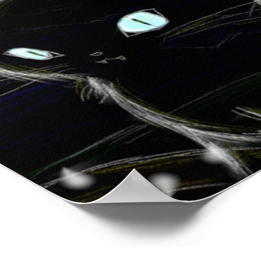 Hawkfrost und der Dunkle Wald Poster (Ecke)