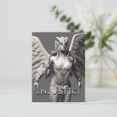 Hawkgirl Alternate Postkarte (Stehend Vorderseite)