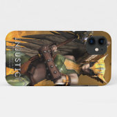 Hawkgirl Case-Mate iPhone Hülle (Rückseite (Horizontal))