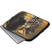 Hawkgirl Laptopschutzhülle (Vorne Knopf)