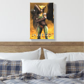 Hawkgirl Leinwanddruck (Insitu (Schlafzimmer))