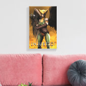 Hawkgirl Leinwanddruck (Insitu (Wohnzimmer))