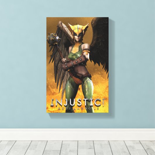 Hawkgirl Leinwanddruck (Insitu (Holzboden))