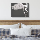Hawkgirl Leinwanddruck (Insitu (Schlafzimmer))