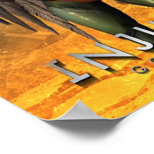 Hawkgirl Poster (Ecke)