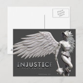 Hawkgirl Postkarte (Vorne/Hinten)