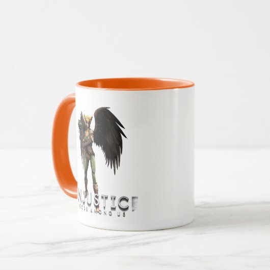 Hawkgirl Tasse (Vorderseite Links)
