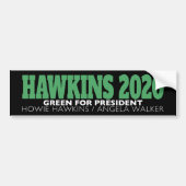 Hawkins 2020 Autoaufkleber (Vorne)
