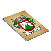 Hawkins Coat of Arms Notizblock (Rechte Seite)