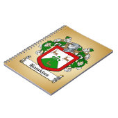 Hawkins Coat of Arms Notizblock (Linke Seite)