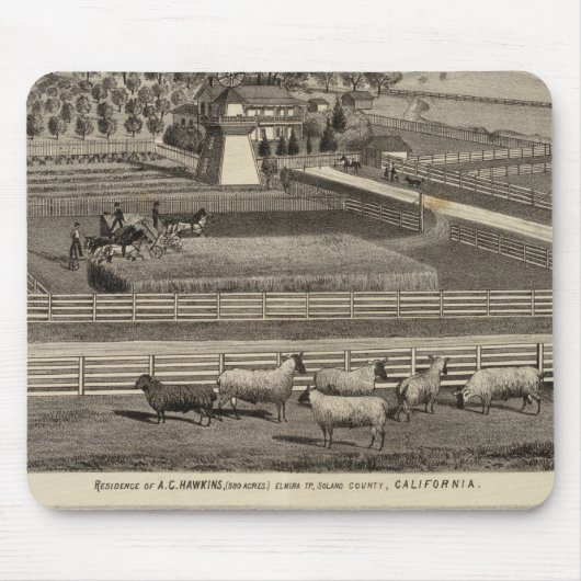 Hawkins, Mayes Residenzen Mousepad (Vorne)