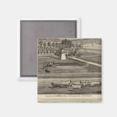 Hawkins, Mayes Wohnsitze Magnet (Vorderseite/Rückseite)