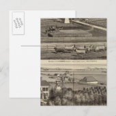 Hawkins, Mayes Wohnsitze Postkarte (Vorne/Hinten)