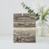 Hawkins, Mayes Wohnsitze Postkarte (Stehend Vorderseite)