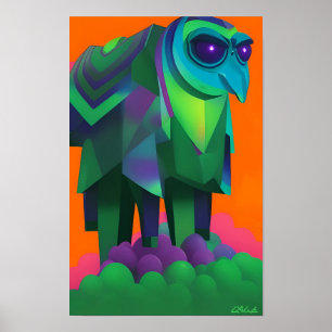 Hawkish Ken Gage Fantasy Poster