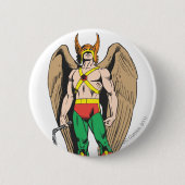 Hawkman Button (Vorderseite)