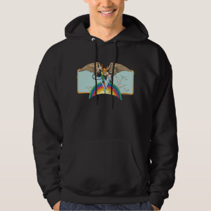 Hawkman Fliegen Thru Sky Hoodie
