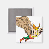 Hawkman Flies Magnet (Vorderseite/Rückseite)