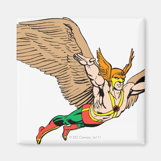 Hawkman Flies Magnet (Vorne)