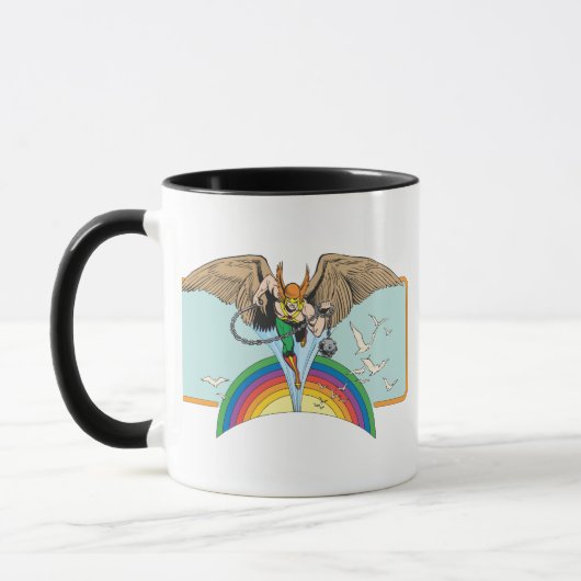 Hawkman Flies Thru Sky Tasse (Links)