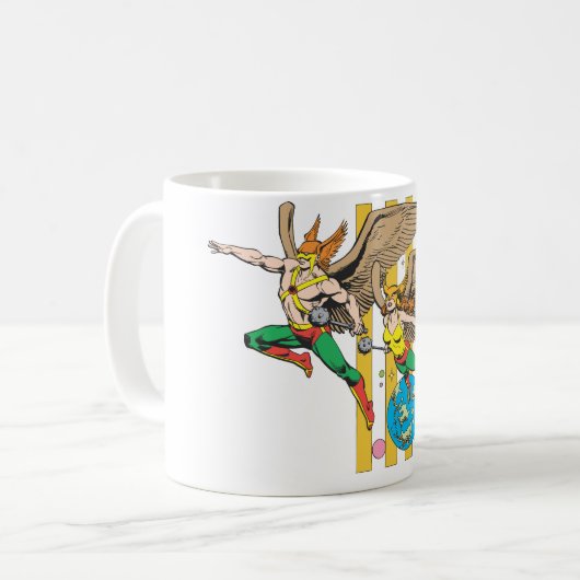 Hawkman & Hawkwoman Kaffeetasse (Vorderseite Links)