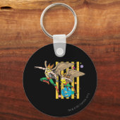 Hawkman & Hawkwoman Schlüsselanhänger (Vorderseite)
