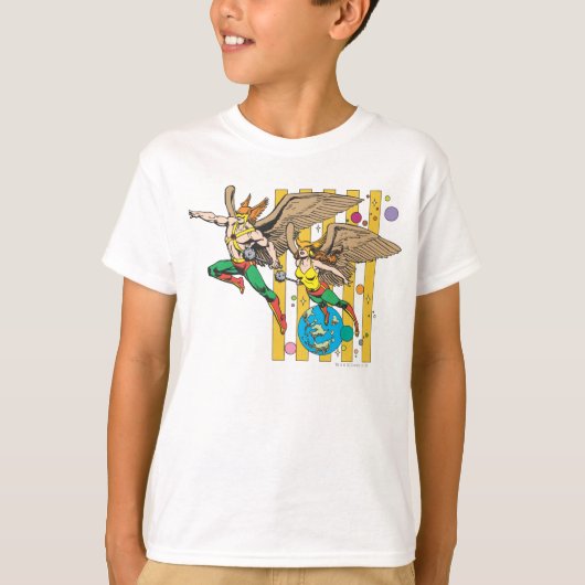 Hawkman & Hawkwoman T-Shirt (Vorderseite)