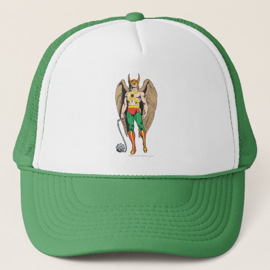 Hawkman is translated to German as "Hawkman" or mo Truckerkappe (Vorderseite)