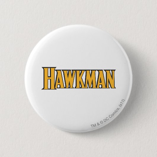 Hawkman-Logo Button (Vorderseite)