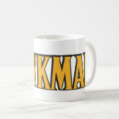 Hawkman-Logo Kaffeetasse (VorderseiteRechts)