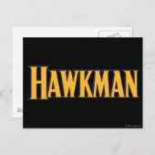 Hawkman-Logo Postkarte (Vorne/Hinten)