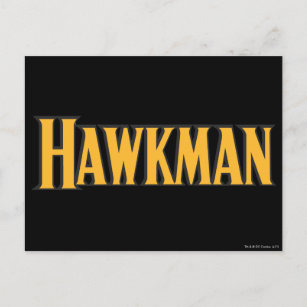 Hawkman-Logo Postkarte