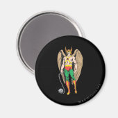 Hawkman Magnet (Vorderseite/Rückseite)
