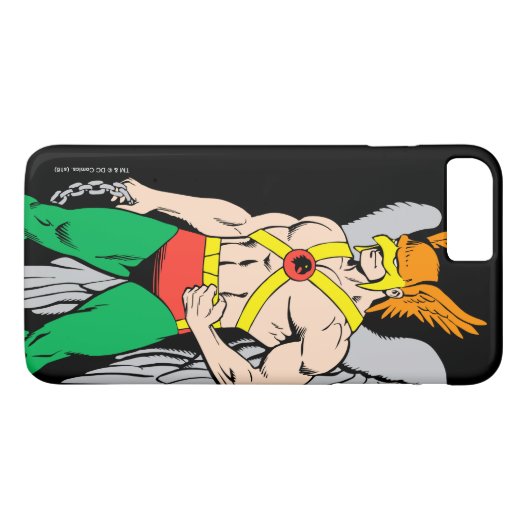Hawkman Stehende Pose Case-Mate iPhone Hülle (Rückseite (Horizontal))
