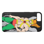 Hawkman Stehende Pose Case-Mate iPhone Hülle (Rückseite (Horizontal))