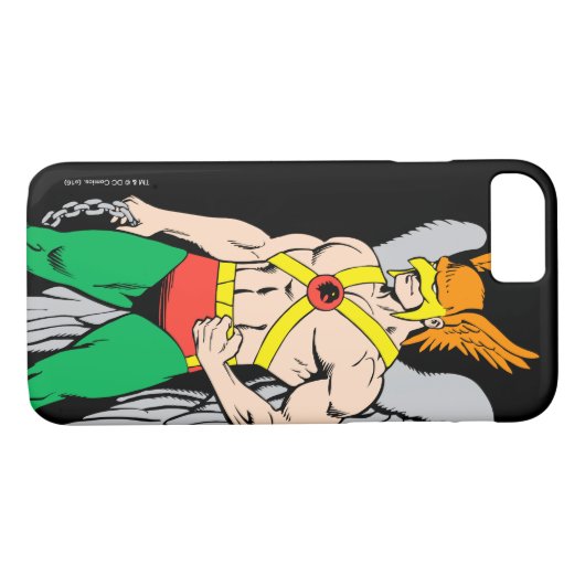 Hawkman Stehende Pose Case-Mate iPhone Hülle (Rückseite (Horizontal))