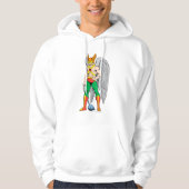 Hawkman Stehende Pose Hoodie (Vorderseite)