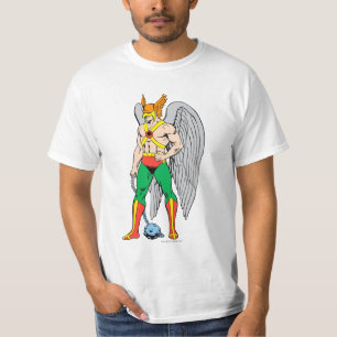 Hawkman Stehende Pose T-Shirt