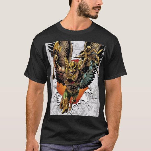 Hawkman – Winged Warrior of Thanagar T-Shirt (Vorderseite)