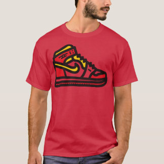 Hawks Basketball Sneakers T-Shirt