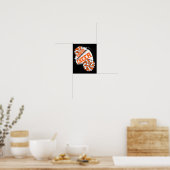 Hawks Cheer Ck Zur Schule Cheerleading-Geist O Poster (Küche)