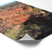 Hawks Head, Kalbarri, Western Australien Poster (Ecke)