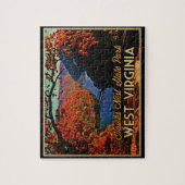 Hawks Nest SP West Virginia Puzzle (Vertikal)