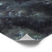 Hawksbill in Roatan Poster (Ecke)