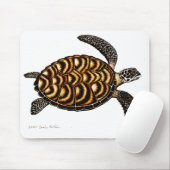 Hawksbill Meeresschildkröte Mousepad (Mit Mouse)